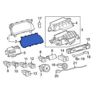 Toyota OE - Instrument Panel Lens