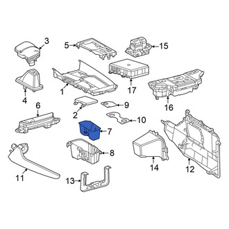 Toyota OE - Front Console Cup Holder