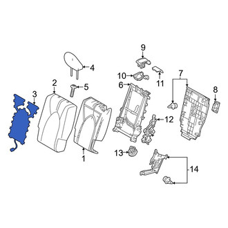 Toyota OE - Seat Heater Pad