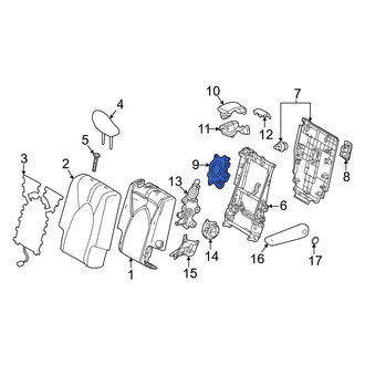 Toyota OE - Temperature Controlled Seat Blower Motor