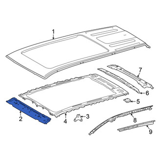 Toyota OE - Front Roof Header Panel