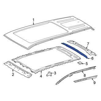 Toyota OE - Roof Panel Reinforcement