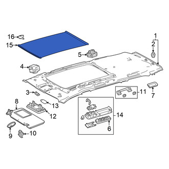 Toyota OE - Sunroof Cover