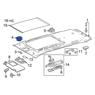 Toyota OE - Navigation Microphone