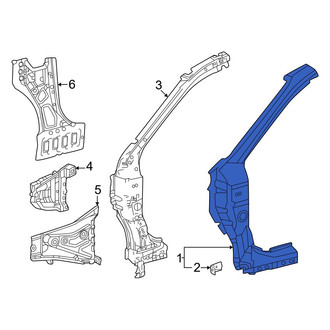 Toyota OE - Left Outer Body A-Pillar