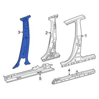 Toyota OE - Left Body B-Pillar