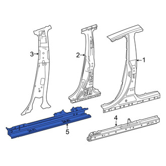 Toyota OE - Left Rocker Panel
