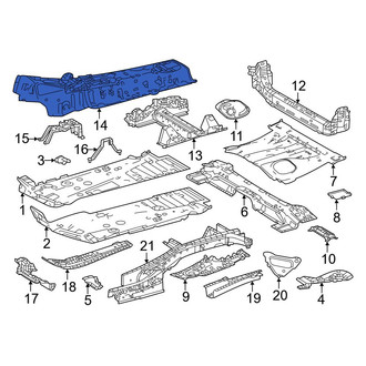 Toyota OE - Automatic Transmission Shift Lever Bracket