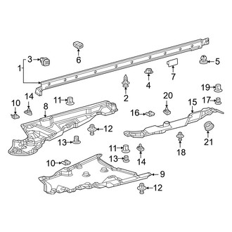 Toyota OE - Pillars, Rocker & Floor - Exterior Trim