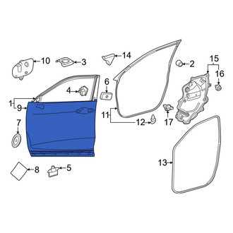Toyota OE - Front Left Outer Door Outer Panel