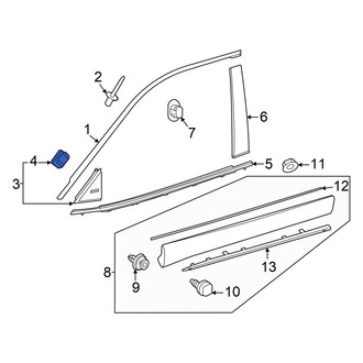 Toyota OE - Door Applique Clip