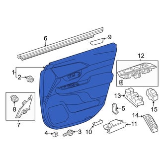 Toyota OE - Rear Right Outer Door Outer Panel