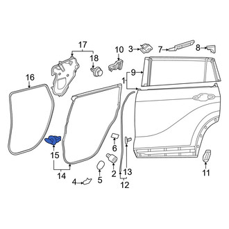 Toyota OE - Door Seal Clip
