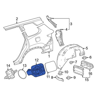Toyota OE - Rear Fuel Filler Housing