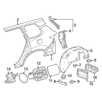 Toyota OE - Quarter Panel & Components