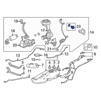 Toyota OE - Fuel Injection Pressure Regulator