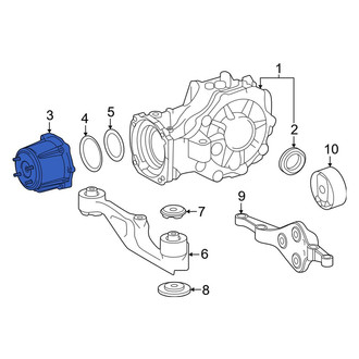 Toyota OE - Rear AWD Coupling Unit