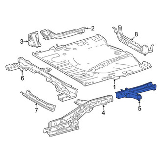 Toyota OE - Rear Left Frame Rail End