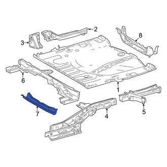 Toyota OE - Rear Center Floor Pan Crossmember