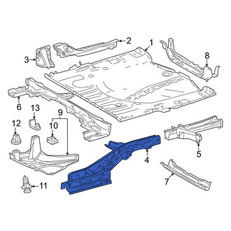 Toyota OE - Rear Left Frame Side Member