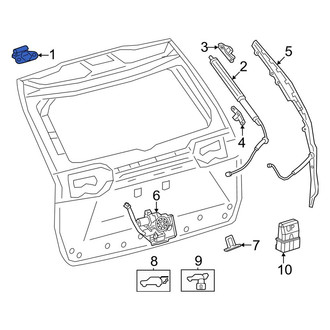 Toyota OE - Rear Liftgate Hinge