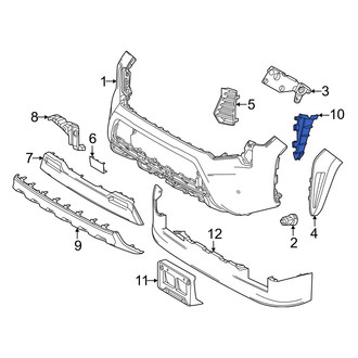 Toyota OE - Front Left Brake Air Duct