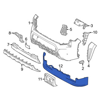 Toyota OE - Front Spoiler