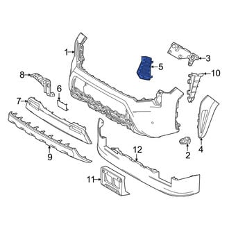 Toyota OE - Front Left Lower Grille