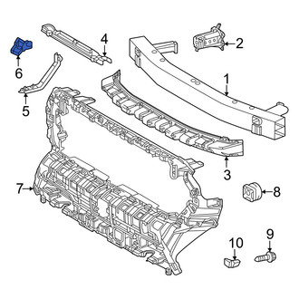 Toyota OE - Front Outer Bumper Cover Bracket