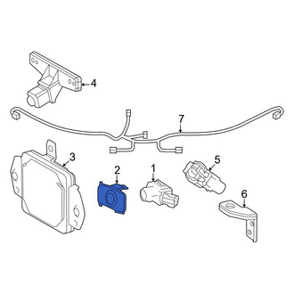 Toyota OE - Rear Parking Aid Sensor Bracket