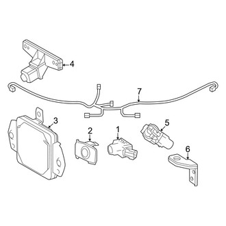 Toyota OE - Front Bumper - Electrical Components