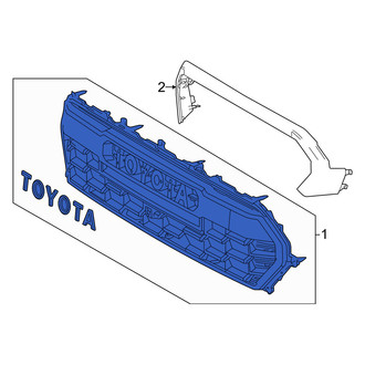 Toyota OE - Front Left Lower Grille