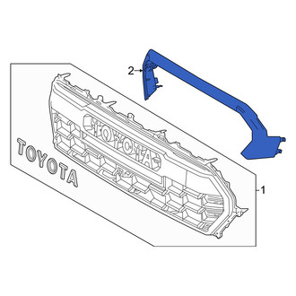 Toyota OE - Front Grille Molding