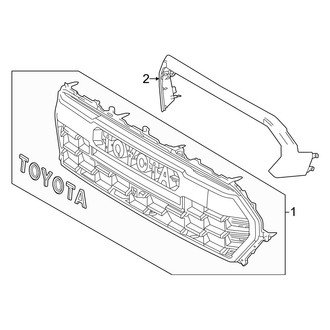 Toyota OE - Grille & Components