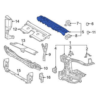 Toyota OE - Front Upper Radiator Support Tie Bar
