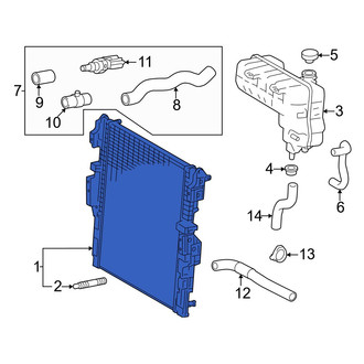 Toyota OE - Radiator