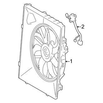 Toyota OE - Cooling Fan (Limited / SR / SR5 / Trailhunter / TRD Off-Road / TRD PreRunner / TRD Pro / TRD Sport)