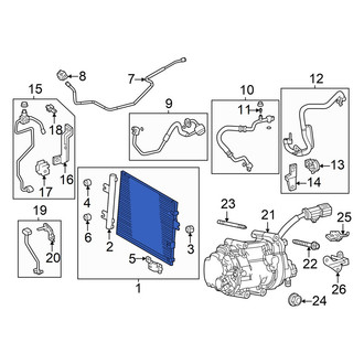 Toyota OE - A/C Condenser