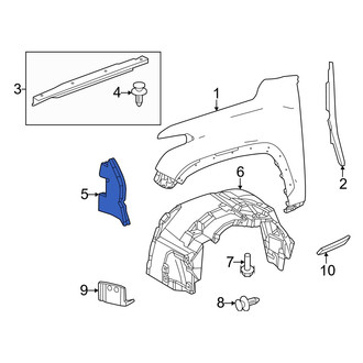 Toyota OE - Front Right Fender Insulator