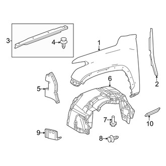 Toyota OE - Fender & Components