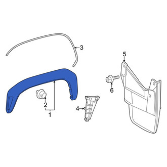 Toyota OE - Front Left Fender Flare