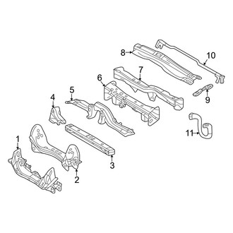 Toyota OE - Frame - Crossmembers & Components