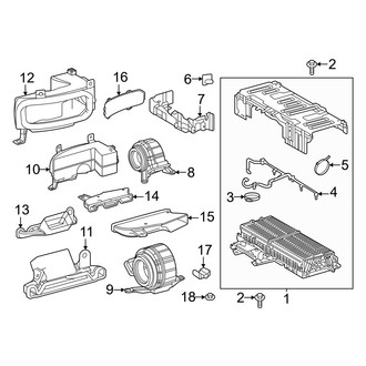 Toyota OE - Electrical - Battery (High Voltage Battery)