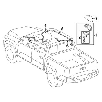 Toyota OE - Electrical - Antenna