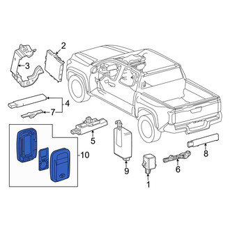 Toyota OE - Keyless Entry Transmitter