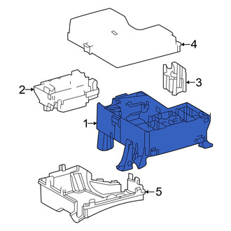 Toyota OE - Left Fuse and Relay Center