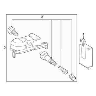 Toyota OE - Electrical - Tire Pressure Monitor Components