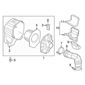 Toyota OE - Engine - Air Intake (W/O High Mount)
