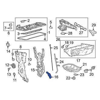 Toyota OE - Engine Timing Cover Gasket
