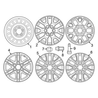 Toyota OE - Wheels